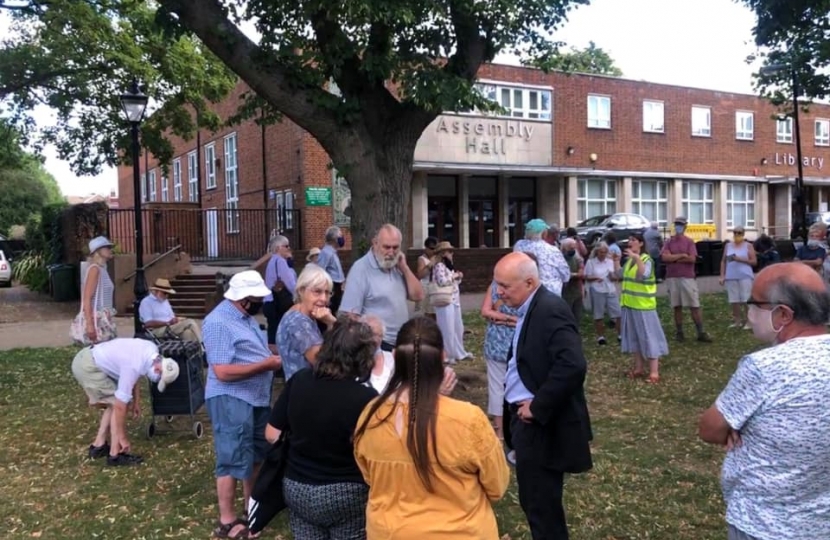 Chingford Assembly Hall Petition Day